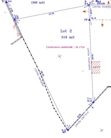 Terrain à vendre 319 m² Saint-Louis