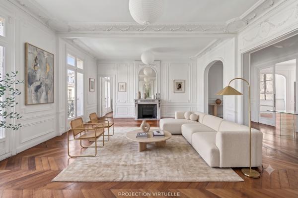 Vente Appartement de luxe Paris 17 6 Pièces 195 m²