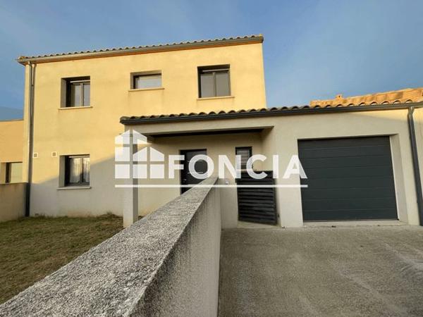 Location Maison 5 pièces 107.7 m² - Lotissement LES COTEAUX FLEURIS Trebes 11800
