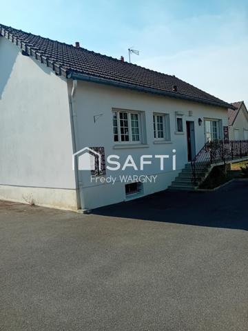 Maison vivable de plain-pied sur sous sol complet