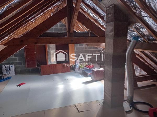 Maison vivable de plain-pied sur sous sol complet