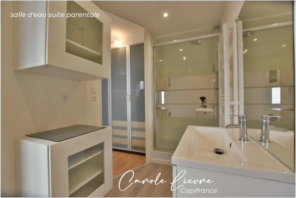 Maison avec grande terrasse, garage et appartement indépendant