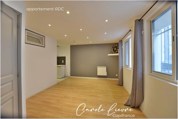 Maison avec grande terrasse, garage et appartement indépendant