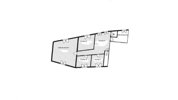 Location bureau Saint-Aubin-Épinay - 6 pièce(s) - 100 m² - 700 €/mois