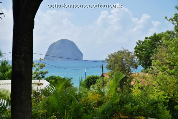 Propriété de charme avec vue mer et Rocher du Diamant, deux villas et piscine – À vendre, Martinique (972)