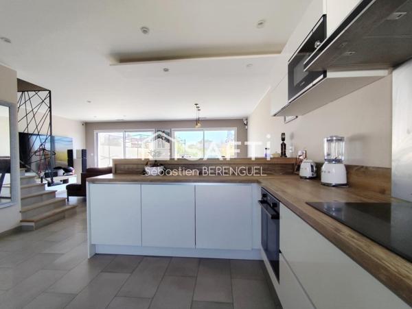 Maison contemporaine Mèze de 2021, garage, jardin T4 98m²