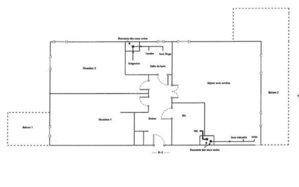 Appartement à vendre 3 pièces 64 m² Ballainvilliers
