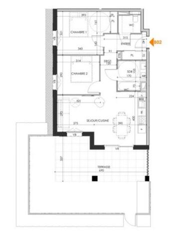Haute Savoie (74), à vendre SAMOENS - Domaine skiable Grand Massif - Appartement neuf T3
