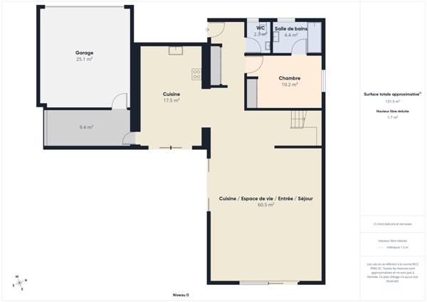 Maison 6 pièces - 160 m²