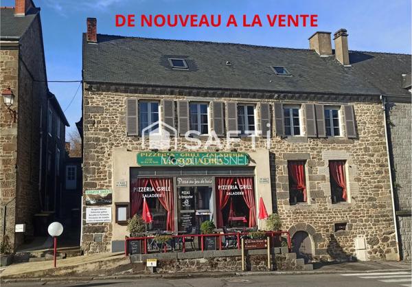 IMMEUBLE MIXTE – LOCAL COMMERCIAL + HABITATION – 220 m² – PROCHE RENNES