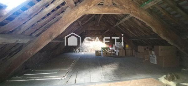 IMMEUBLE MIXTE – LOCAL COMMERCIAL + HABITATION – 220 m² – PROCHE RENNES