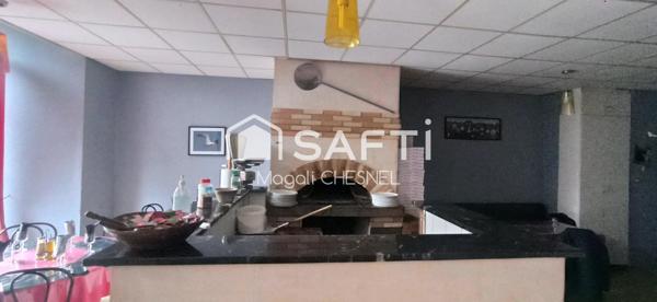 IMMEUBLE MIXTE – LOCAL COMMERCIAL + HABITATION – 220 m² – PROCHE RENNES