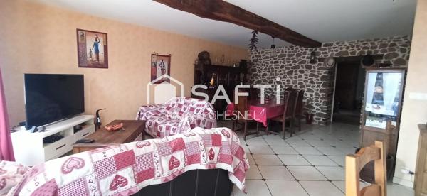 IMMEUBLE MIXTE – LOCAL COMMERCIAL + HABITATION – 220 m² – PROCHE RENNES
