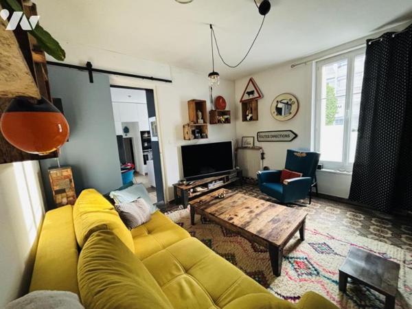 A VENDRE - QUARTIER CANCLAUX - APPARTEMENT T1 BIS EN RDJ - JARDIN COLLECTIF 