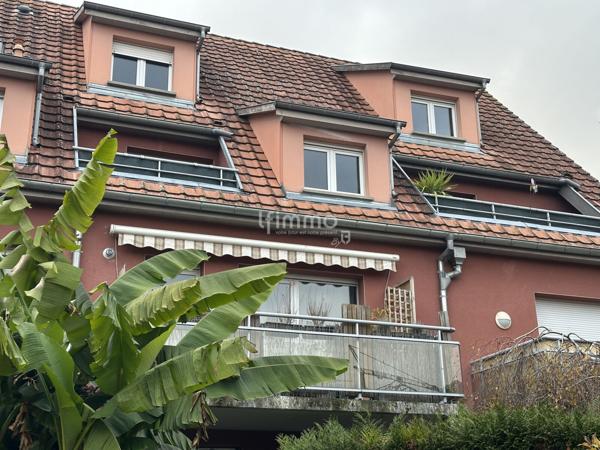 Duplex 3 pièces avec terrasse, balcon et garage