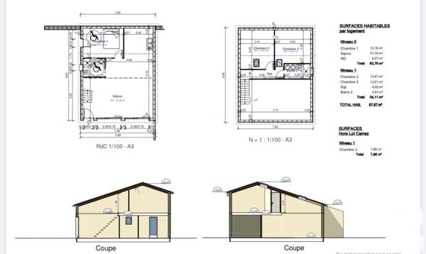 Maison à vendre 5 pièces 100 m² Saint-Martin-Petit