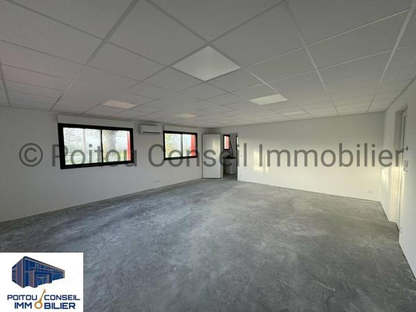 LOCAL D’ACTIVITE AVEC PARKINGS DE 350m2 au sol ainsi que 87m2 de mezzanine