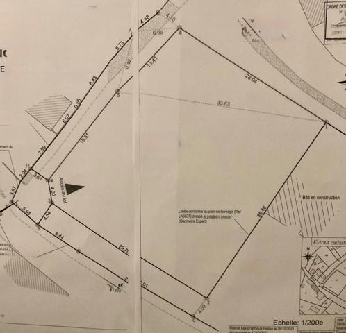Terrain à vendre de 1 089,00 m² CAOUENNEC LANVEZEAC (22)