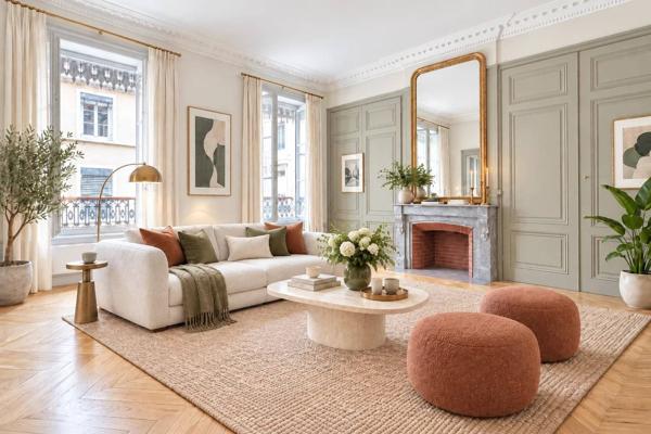 LYON 2e AINAY 107 m² – Ainay – Grand T3 avec potentiel T4