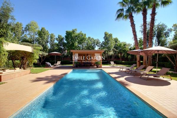À vendre maison contemporaine à 2 minutes d'Amelkis à Marrakech