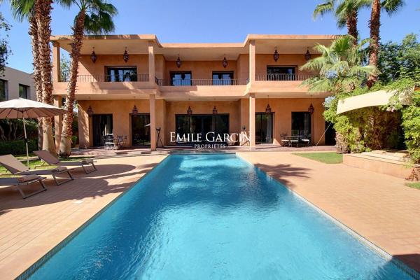 À vendre maison contemporaine à 2 minutes d'Amelkis à Marrakech