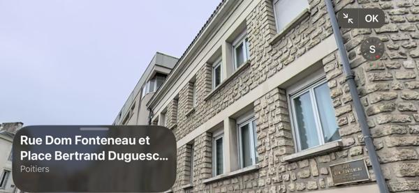 Poitiers (86000) APPARTEMENTTYPE 2 DE 30 M2 A POITIERS CENTRE-VILLE
