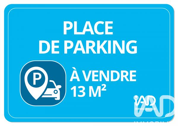 Parking à vendre 13 m² Paris 13