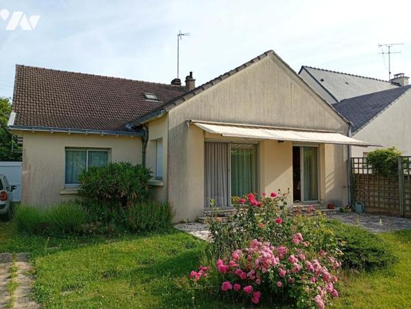 SAINT-HERBLAIN - Maison de plain-pied de 97,92m², 3 CH, garage et terrain de 489m²