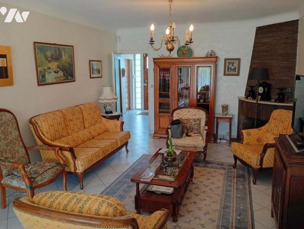 SAINT-HERBLAIN - Maison de plain-pied de 97,92m², 3 CH, garage et terrain de 489m²