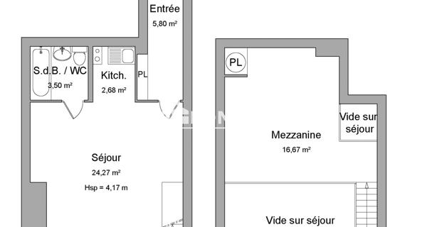 À vendre Appartement 2 pièces 53 m² - Toulouse 31000