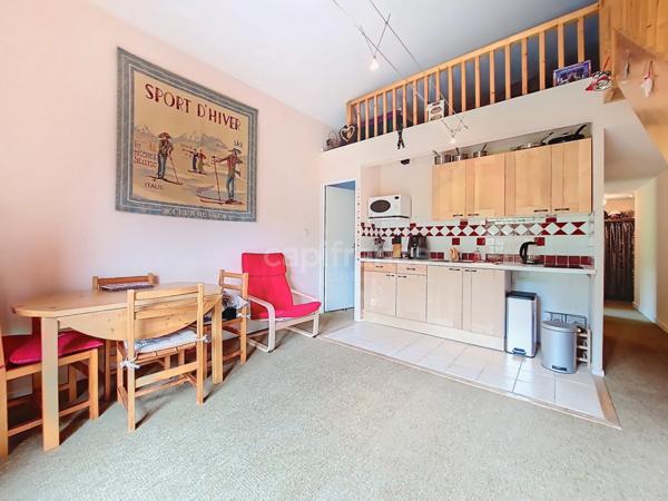 Appartement à vendre 3 pièces à St Gervais(74) - Vue Mont Blanc