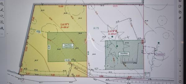 Terrain à bâtir de 400m2 avec vue imprenable - Lot n°1