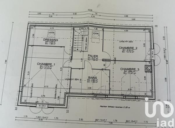 Maison à vendre 6 pièces 117 m² Pontpoint