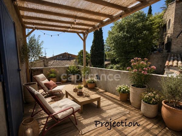 Appartement Duplex de 143 m2 dans maison de village avec terrasse  à vendre 4 pièces  (84)