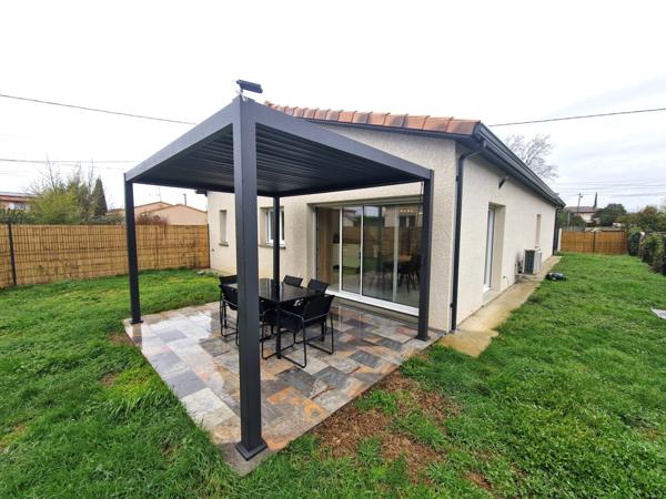 LABARTHE SUR LEZE (31860) - Maison MEUBLÉE récente de plain-pied de 100 M2 - à louer Labarthe-sur-Lèze (31860)