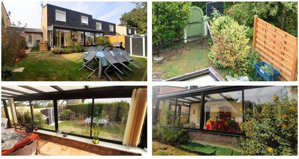 Maison contemporaine, familiale avec ses 4 chambres (5ème possible), garage et jardin au calme