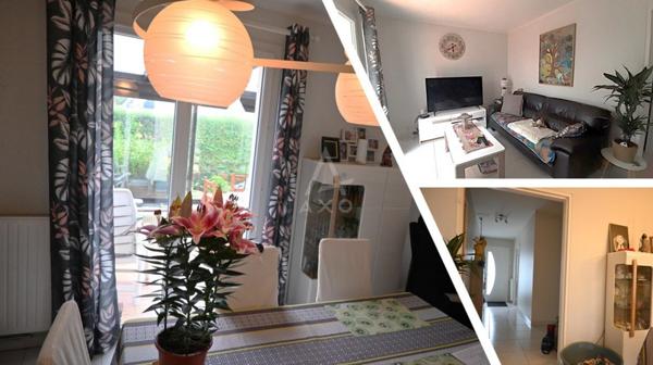 Maison contemporaine, familiale avec ses 4 chambres (5ème possible), garage et jardin au calme