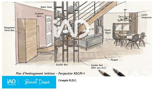 Maison à vendre 6 pièces 117 m² Le Horps