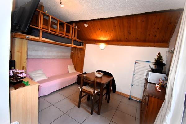 Studio 17m² meublé vue montagnes, avec balcon et cave, idéal investissement,stationnement, proche centre ville