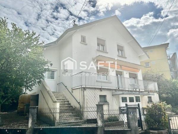 Maison 114 m², 6 pièces , 4 chambres, 628 m² de terrain