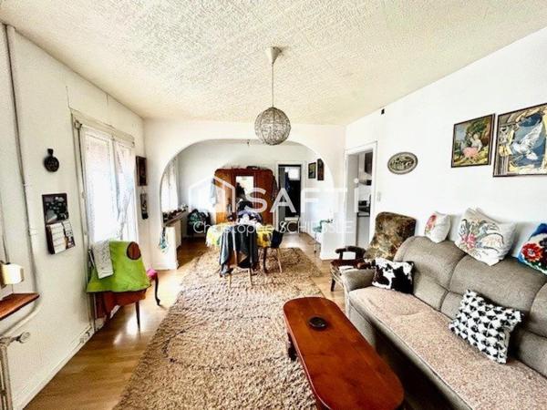 Maison 114 m², 6 pièces , 4 chambres, 628 m² de terrain