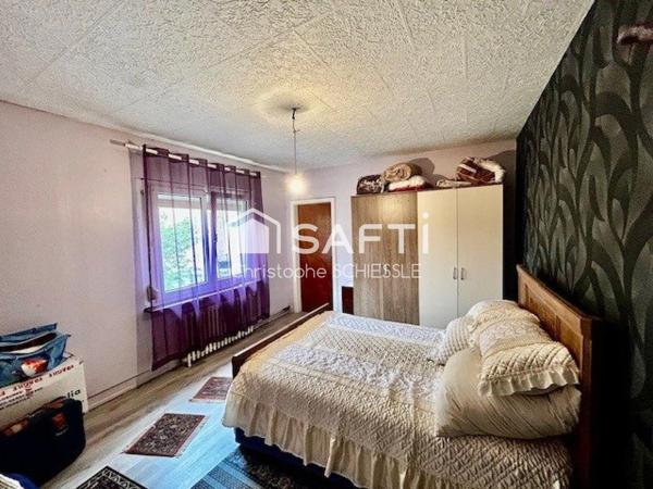 Maison 114 m², 6 pièces , 4 chambres, 628 m² de terrain