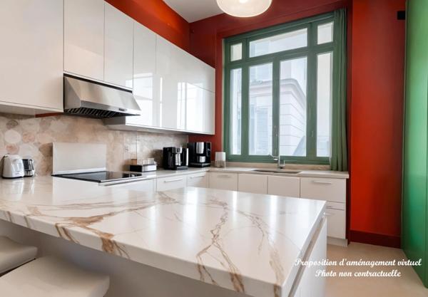 Superbes volumes pour cet appartement d'exception