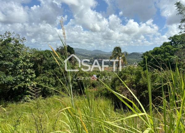 Terrain constructible de 1382 m2 à Rivière Salée