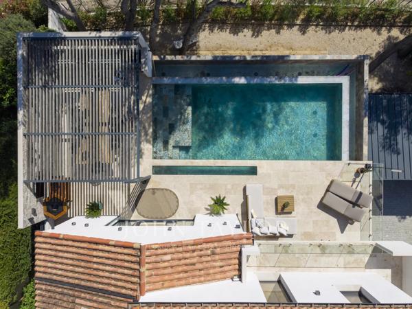 Villa contemporaine d’exception à Cassis avec vue mer et Cap Canaille, piscine et dépendances