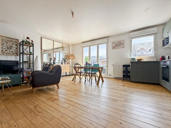 Appartement  Bas-Montreuil limite Vincennes 3 pièce(s) 71.45m² avec place   de parking et local vélo