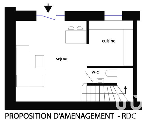 Appartement à vendre 3 pièces 46 m² Saint-Maur-des-Fossés