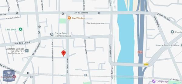 Appartement à louer 4 pièces 65.09m² Fontaine (38600)