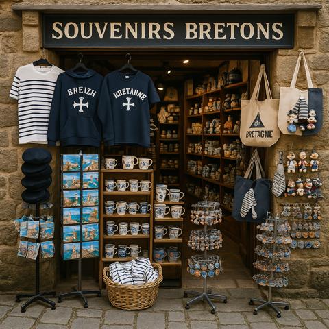 A VENDRE Fonds de commerce souvenirs, cadeaux, bijoux, prêt à porter sur secteur touristique