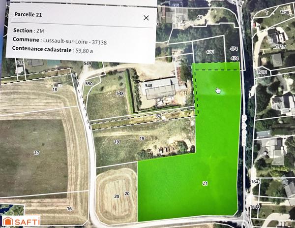 Terrain de loisirs entretenu en zone protégée